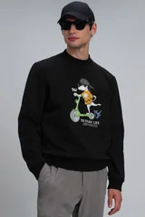Igor Erkek Sweatshirt Siyah