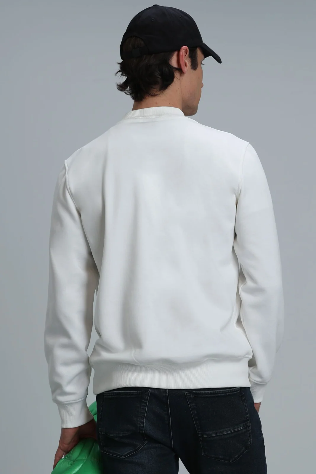 Igor Erkek Sweatshirt Kırık Beyaz