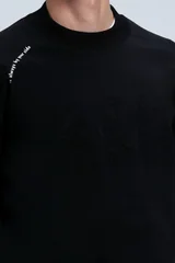 Bert Erkek Sweatshirt Siyah