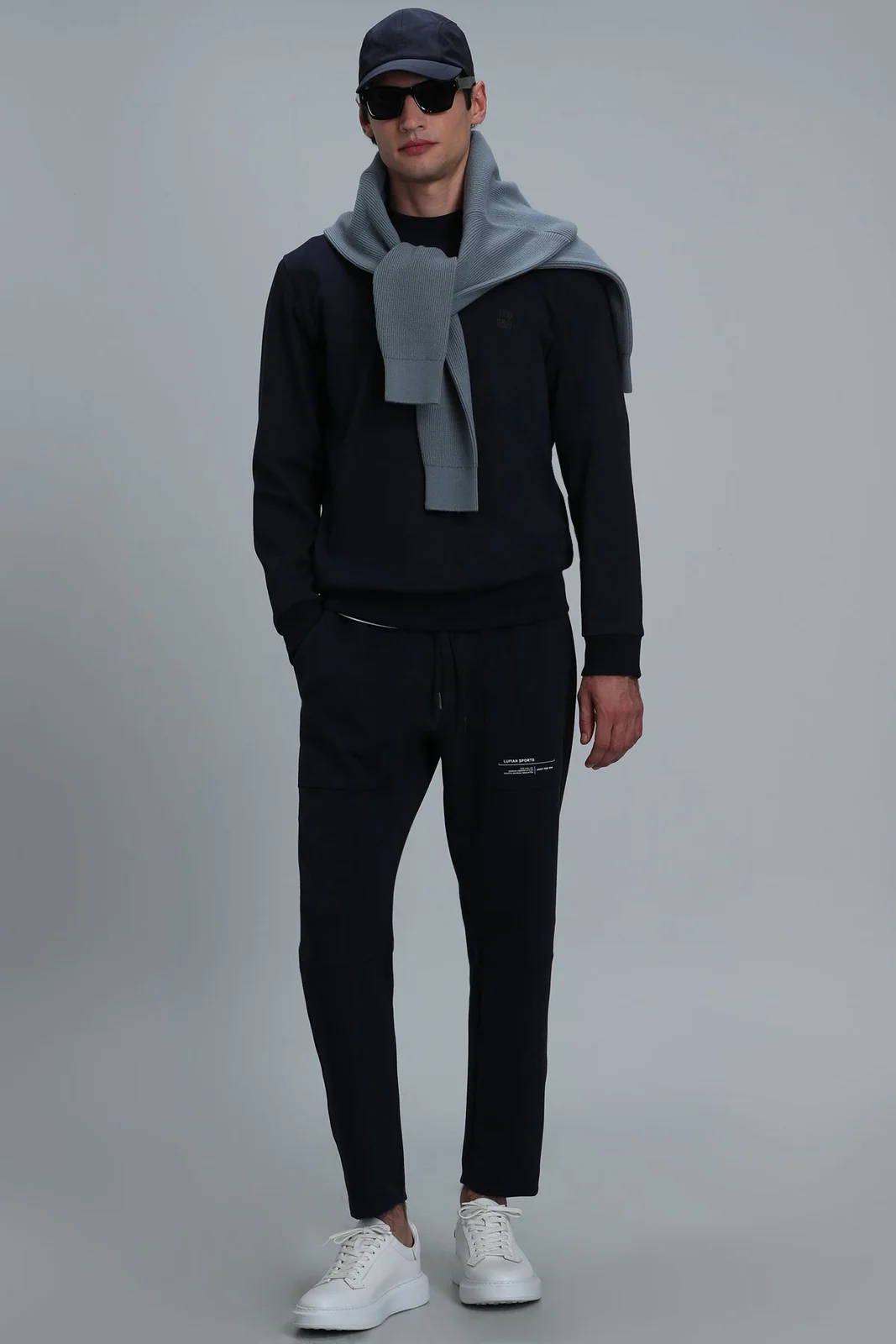 Randal Erkek Sweatshirt Lacivert