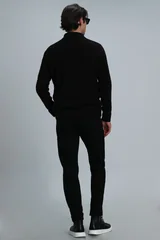 Anton Smart Jean Erkek Pantolon Slim Fit Siyah