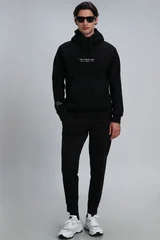 Luıs Erkek Sweatshirt Siyah