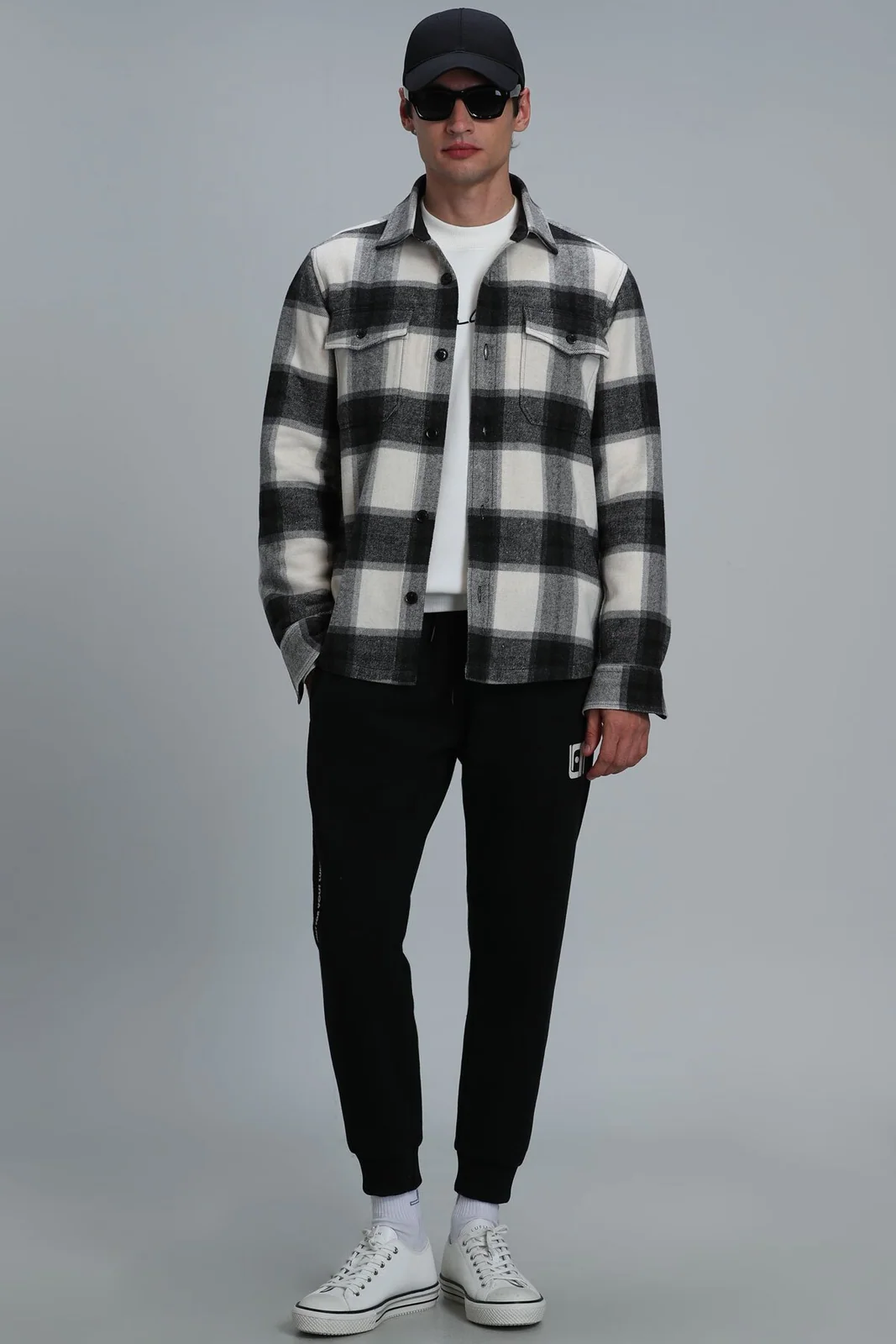 Farmer Erkek Basic Gömlek Comfort Slim Fit Siyah