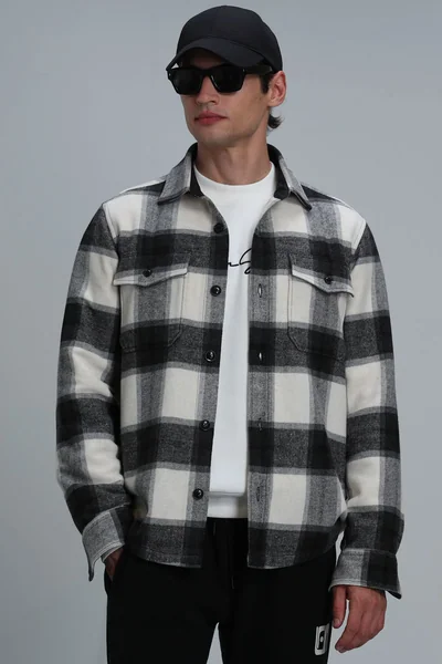 Farmer Erkek Basic Gömlek Comfort Slim Fit Siyah