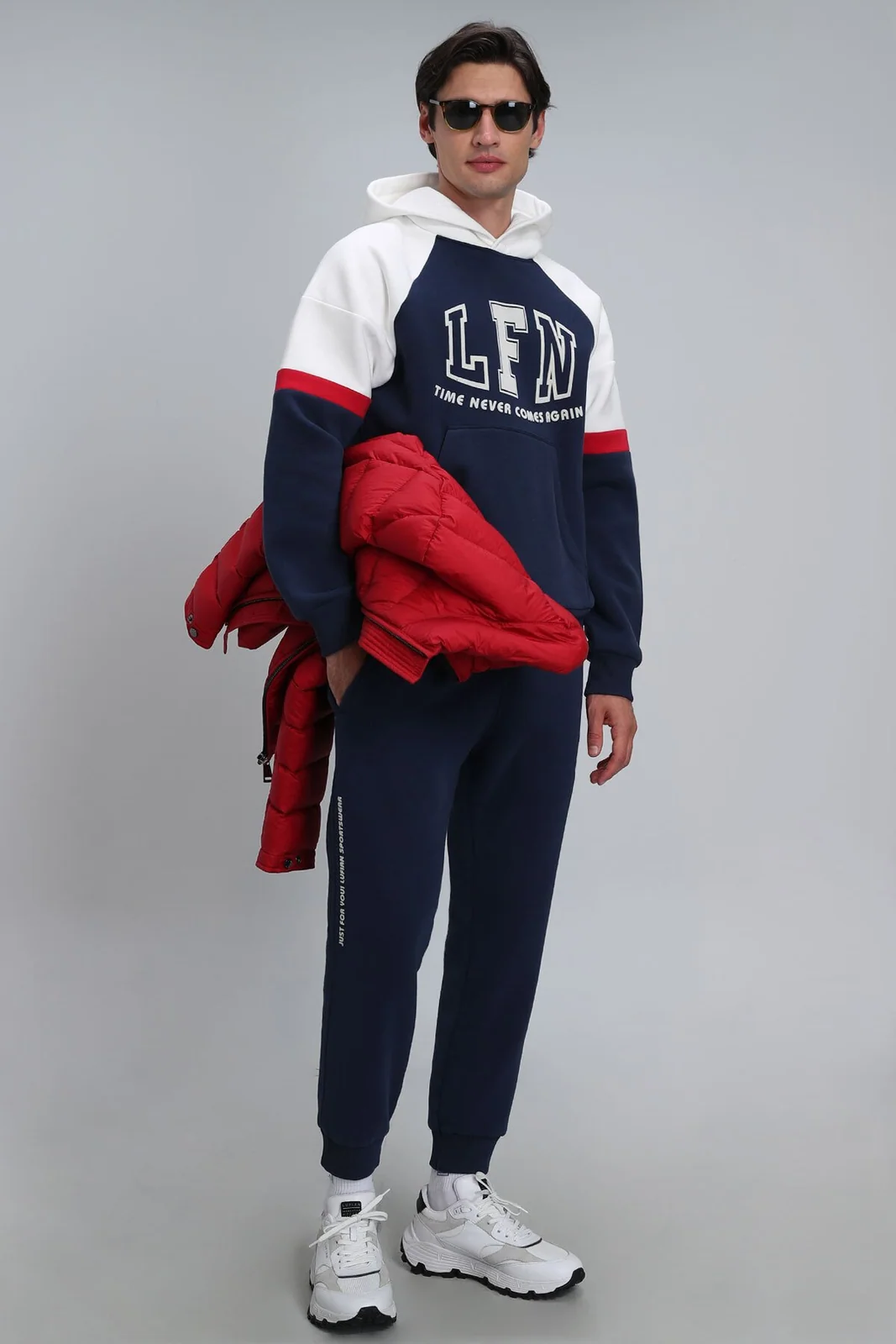 Never Erkek Sweatshirt Lacivert