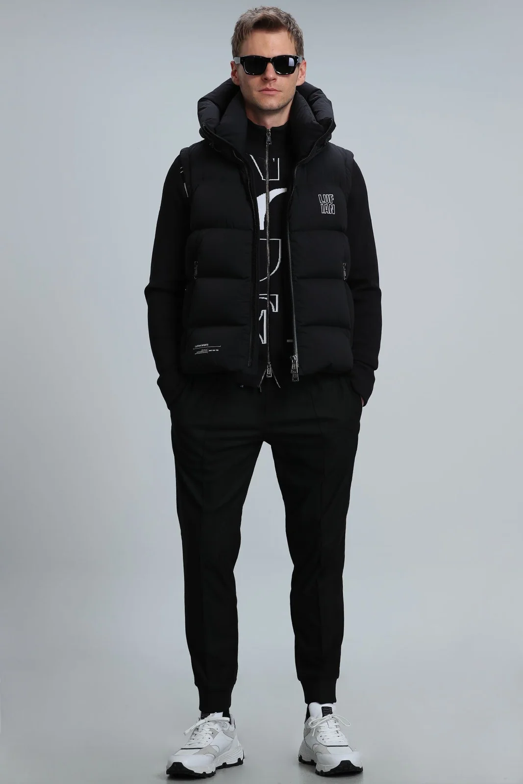 Andre Jogger Pantolon Slim Fit Siyah