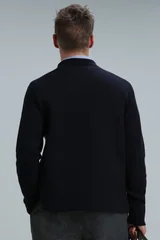 Elegant Erkek Hırka Lacivert