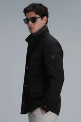 Cameron Erkek Mont Siyah