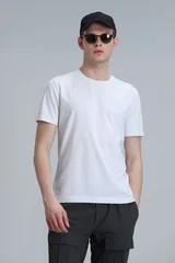 Pablo Modern Grafik Tişört Beyaz