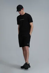Tony Modern Grafik Tişört Siyah