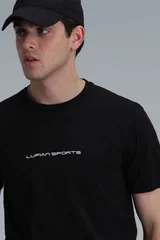 Tony Modern Grafik Tişört Siyah