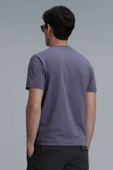 Tony Modern Grafik Tişört Vizon
