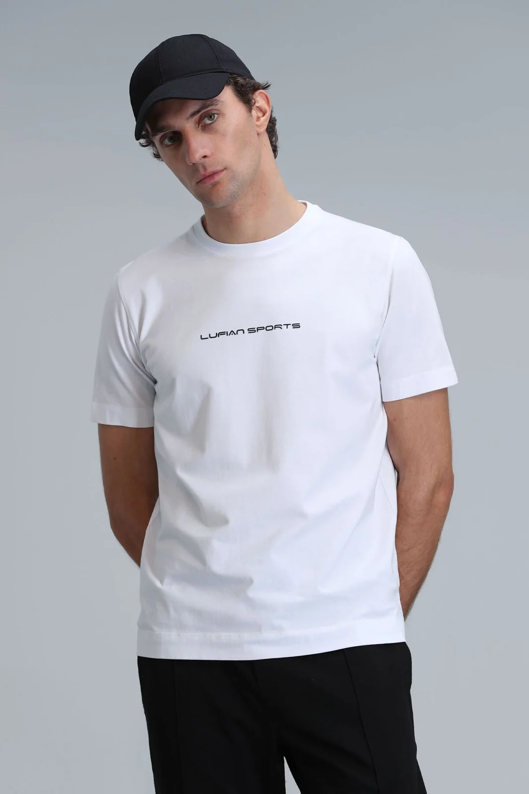 Tony Modern Grafik Tişört Beyaz