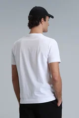 Tony Modern Grafik Tişört Beyaz