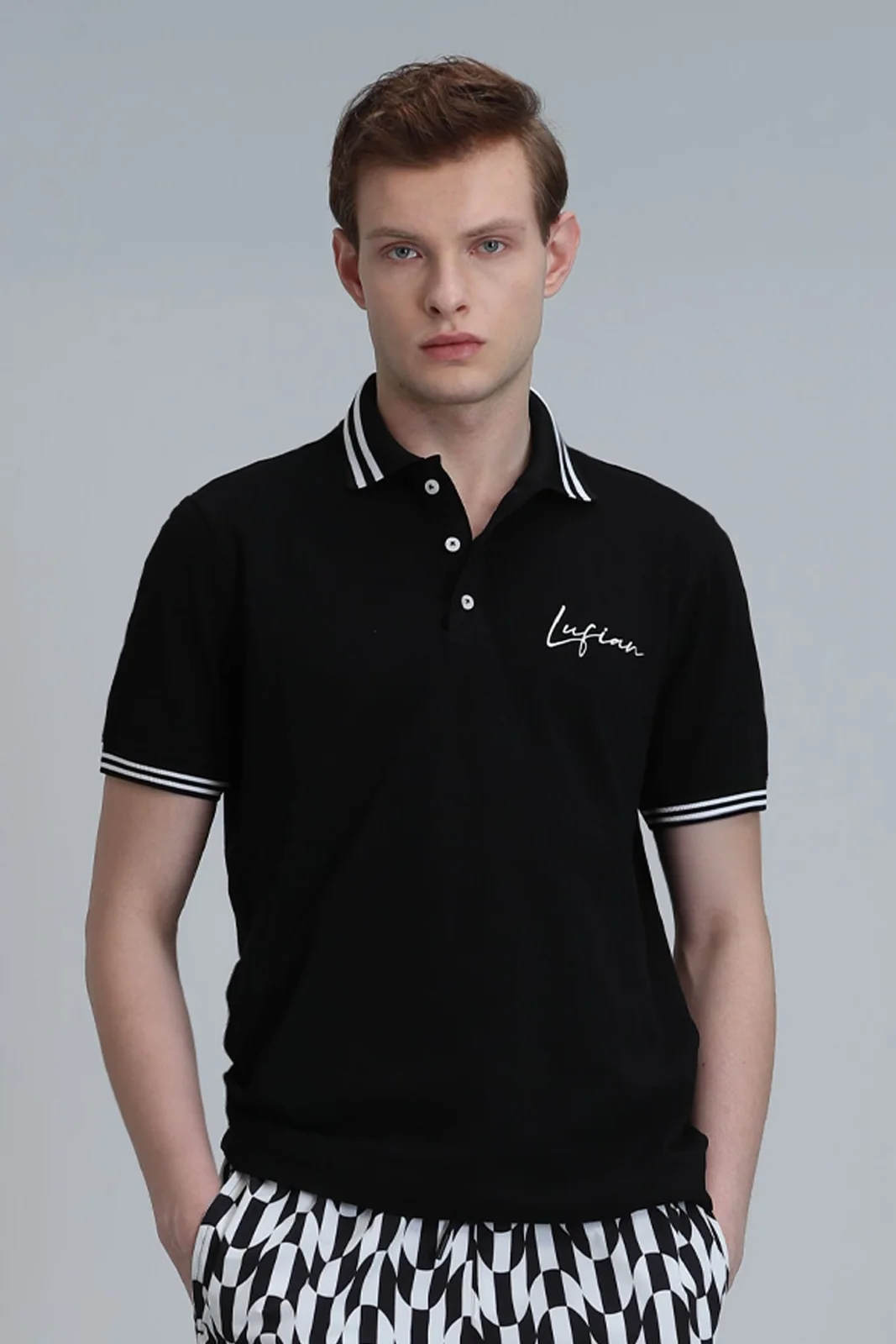 Montana Smart Erkek Polo Tişört Siyah