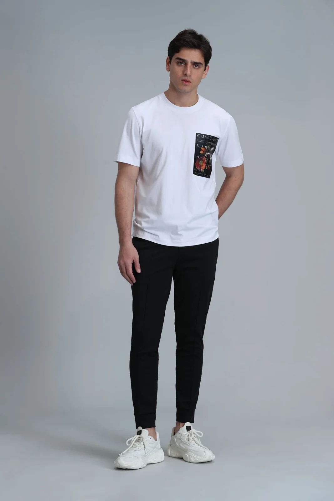 Pito Jogger Pantolon Tailored Fit Siyah