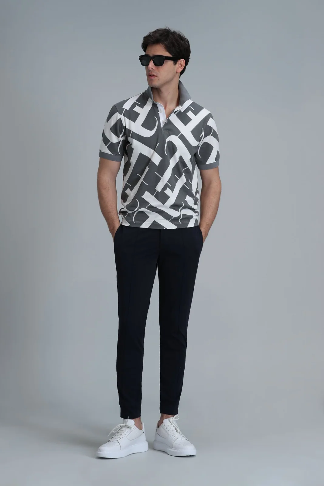 Pito Jogger Pantolon Tailored Fit Lacivert