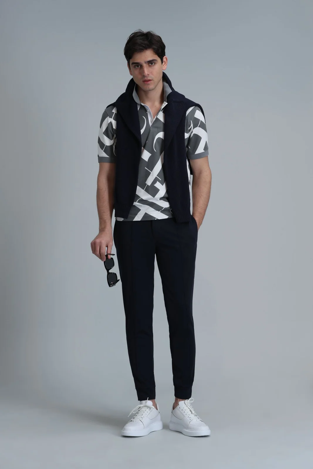 Pito Jogger Pantolon Tailored Fit Lacivert