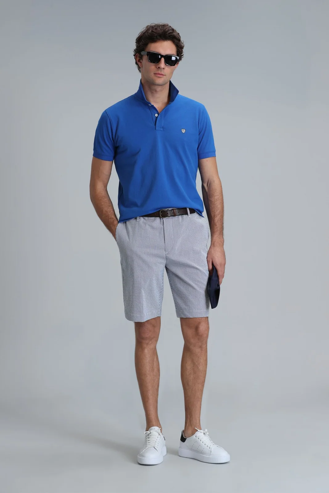 Laon Smart Erkek Polo Tişört Slim Fit Saks