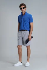 Laon Smart Erkek Polo Tişört Slim Fit Saks