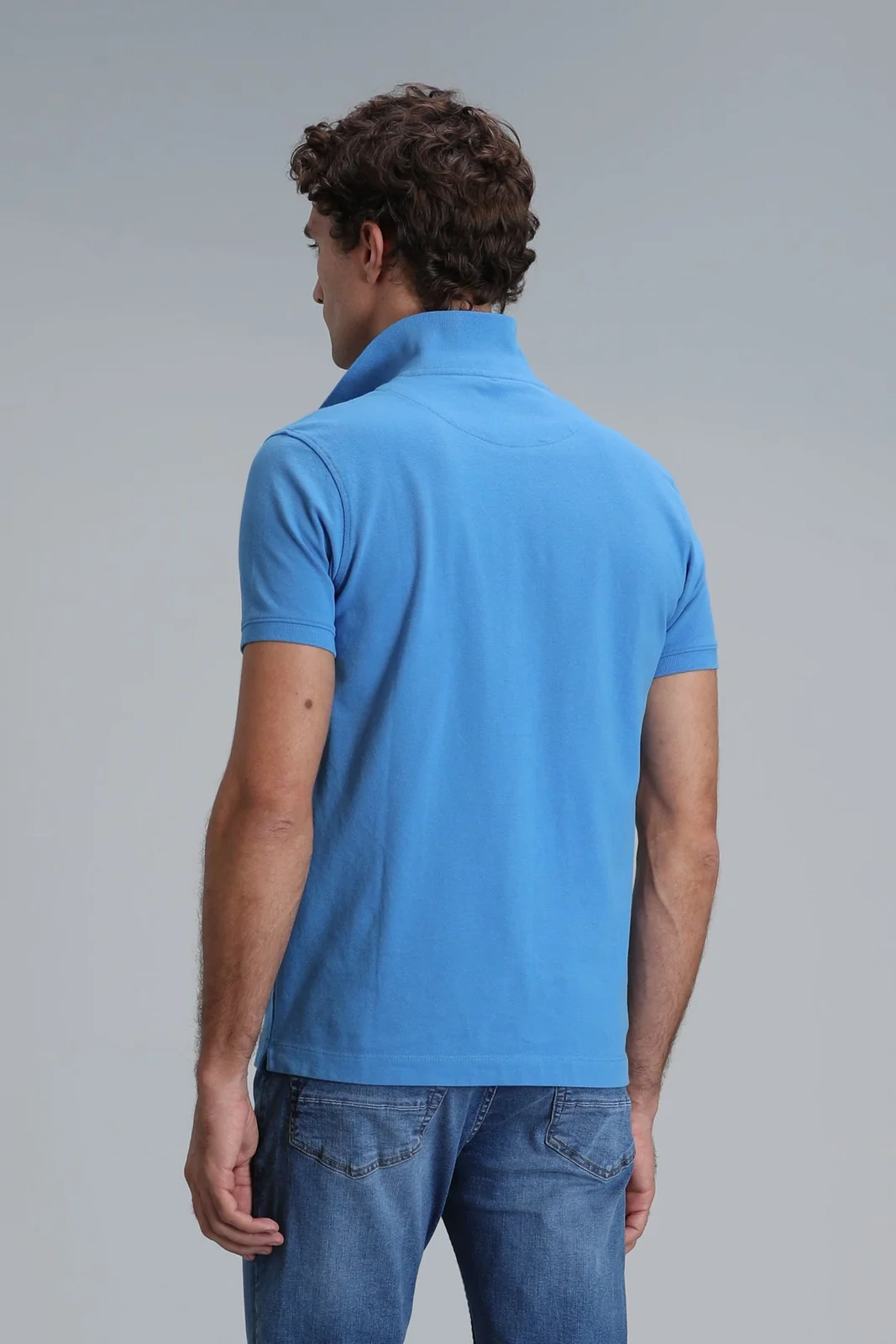 Laon Smart Erkek Polo Tişört Slim Fit Mavi