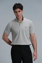 Laon Smart Erkek Polo Tişört Slim Fit Bej