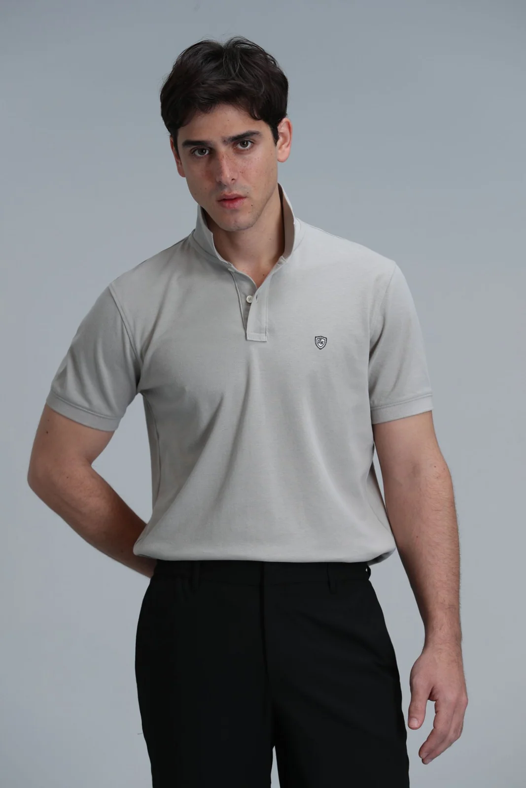 Laon Smart Erkek Polo Tişört Slim Fit Bej