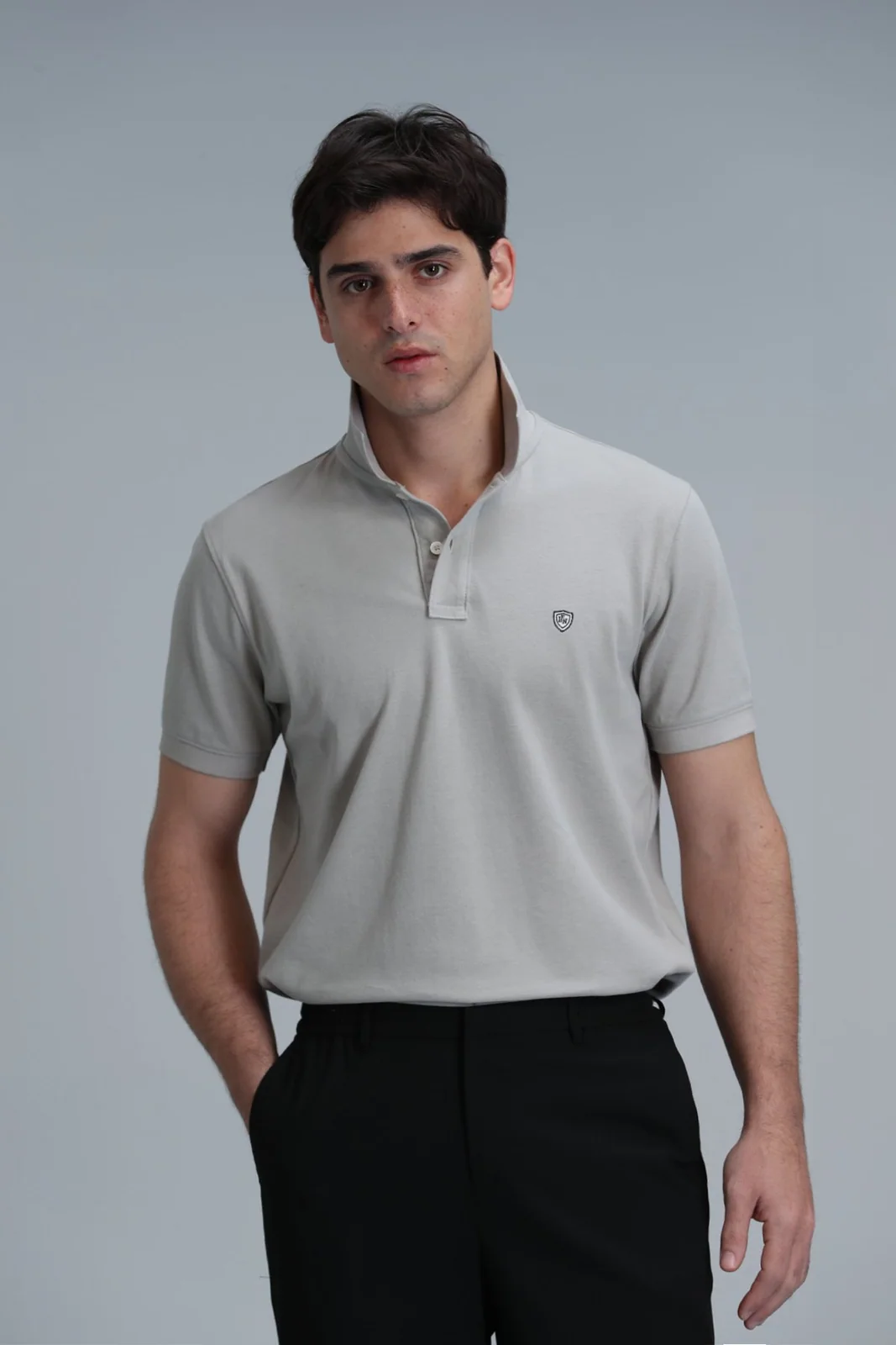 Laon Smart Erkek Polo Tişört Slim Fit Bej
