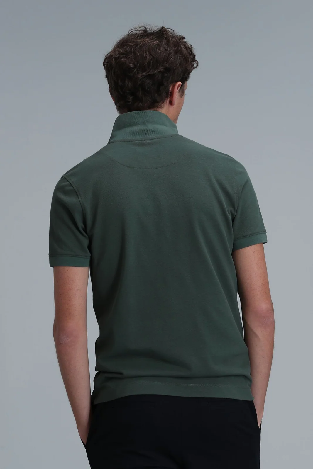 Laon Smart Erkek Polo Tişört Slim Fit Yeşil