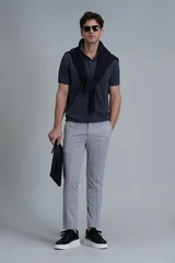 Laon Smart Erkek Polo Tişört Slim Fit Antrasit