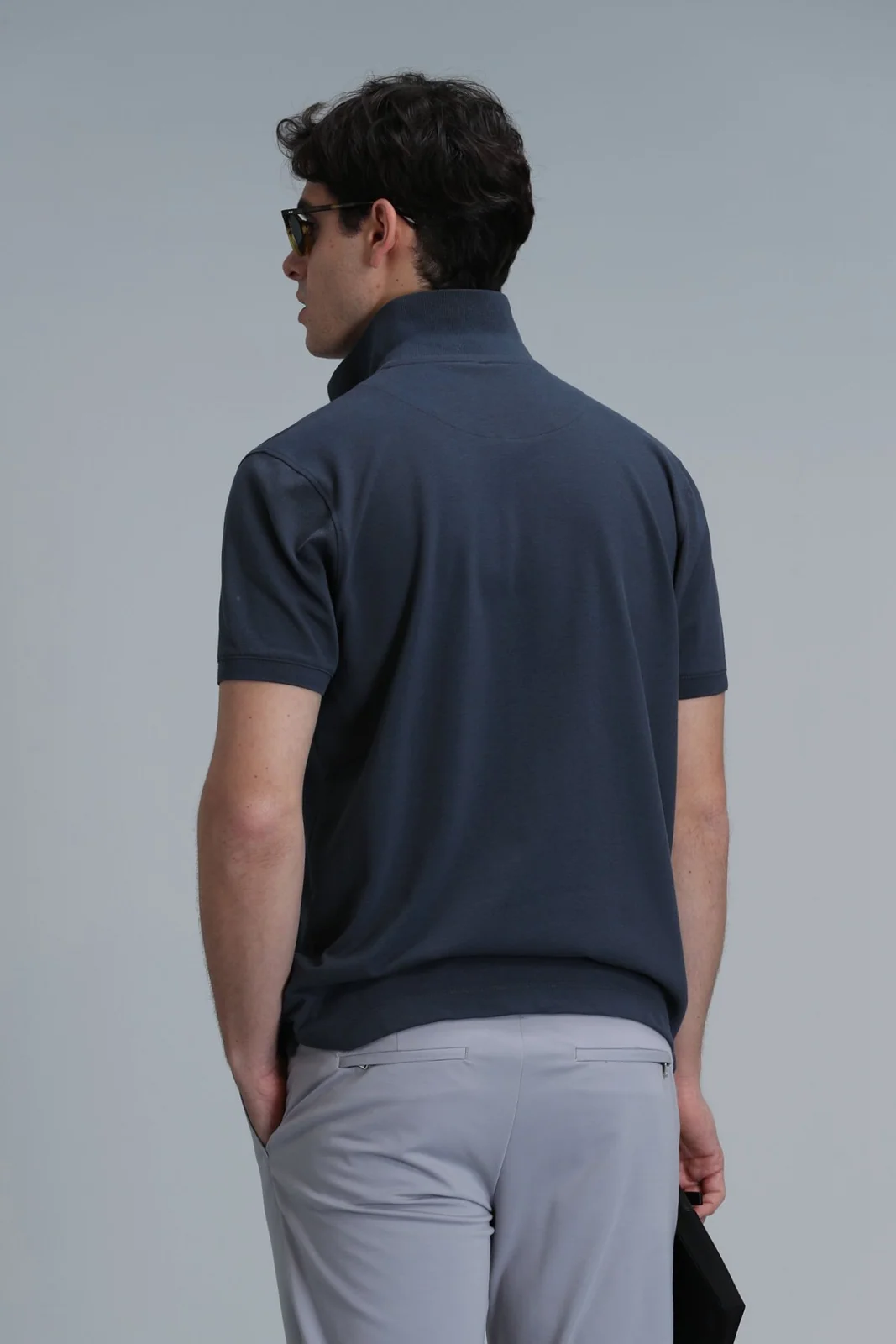 Laon Smart Erkek Polo Tişört Slim Fit Antrasit