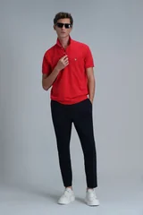 Laon Smart Erkek Polo Tişört Slim Fit Kırmızı
