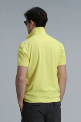 Laon Smart Erkek Polo Tişört Slim Fit Sarı