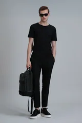 Junya Erkek Basic Tişört Siyah
