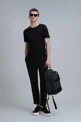 Junya Erkek Basic Tişört Siyah