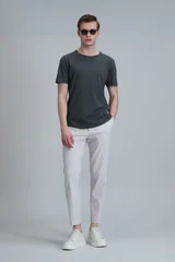 Junya Erkek Basic Tişört Yeşil