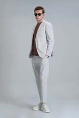Cosby Spor Erkek Blazer Ceket Slim Fit Bej