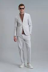 Cosby Spor Erkek Blazer Ceket Slim Fit Bej