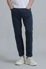 Helt Spor 5 Cep Erkek Pantolon Slim Fit Lacivert