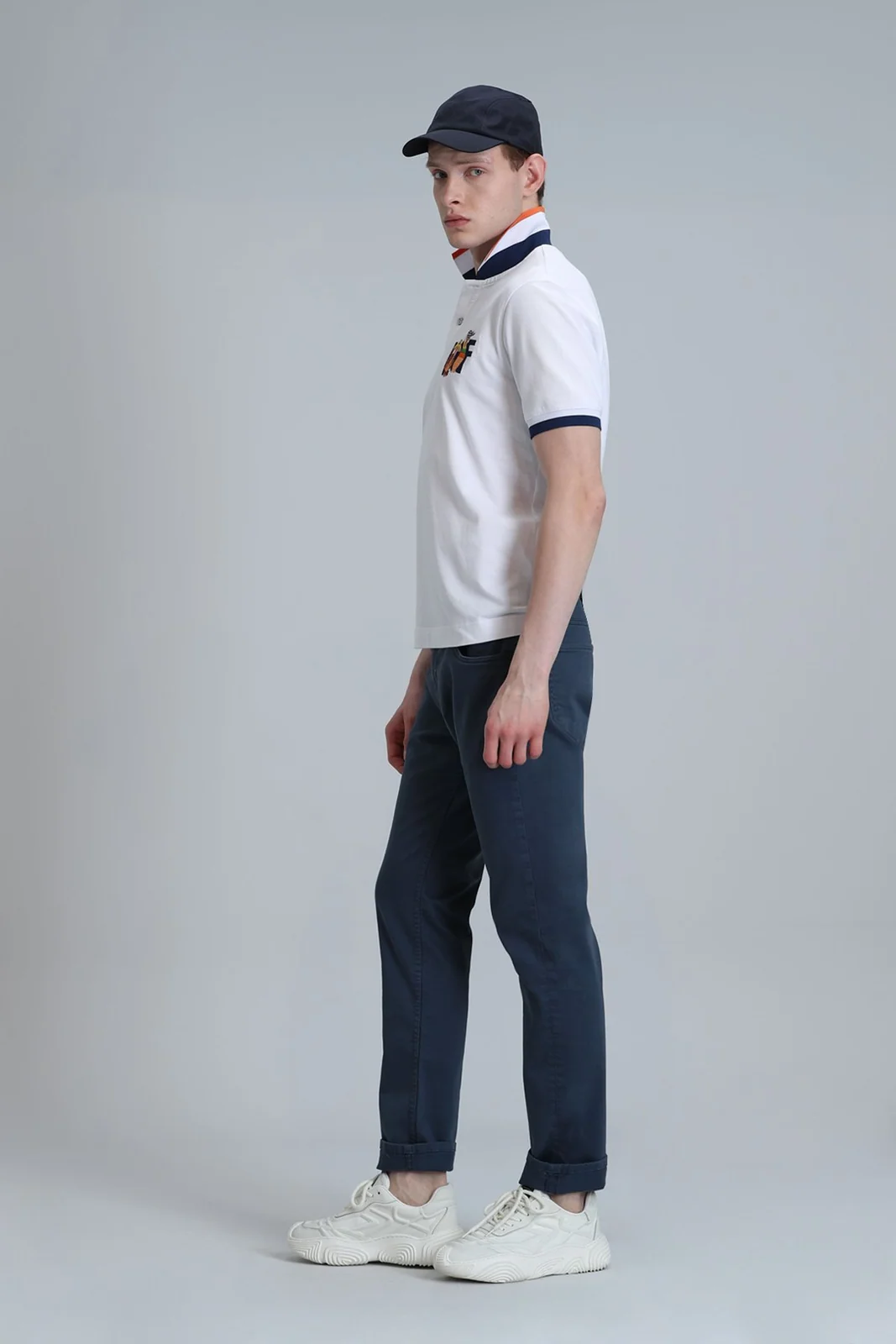 Helt Spor 5 Cep Erkek Pantolon Slim Fit Lacivert