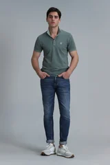 Vernon Smart Erkek Polo Tişört Nefti Yeşil