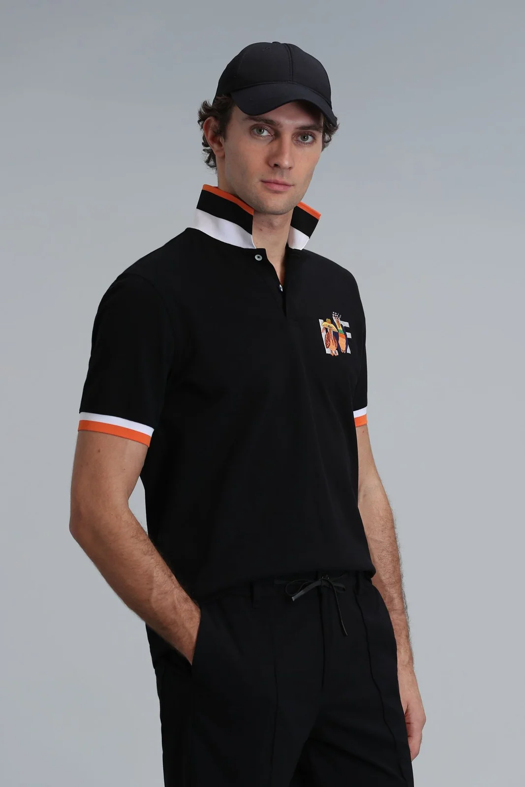 Ruby Smart Erkek Polo Tişört Siyah