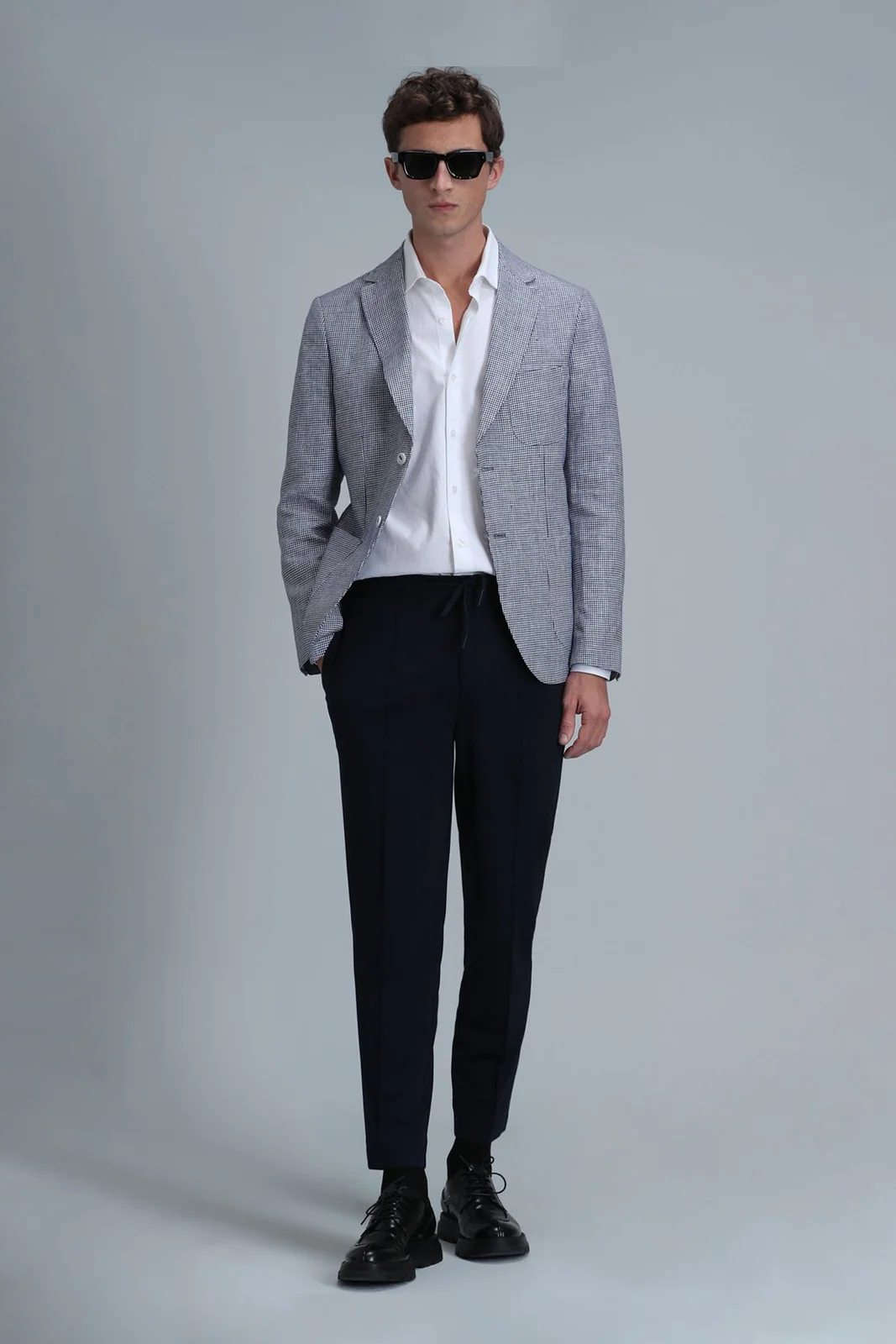 Pure Spor Erkek Blazer Ceket Slim Fit Lacivert