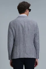 Pure Spor Erkek Blazer Ceket Slim Fit Lacivert