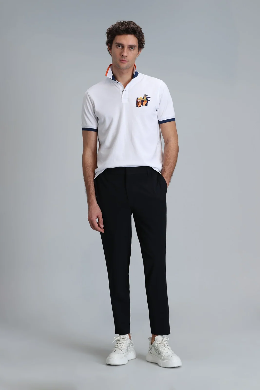 Ruby Smart Erkek Polo Tişört Beyaz