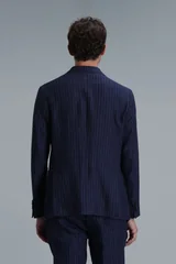 Jak Spor Erkek Blazer Ceket Slim Fit Lacivert