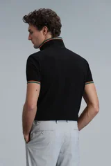Kıng Smart Erkek Polo Tişört Siyah