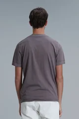 Sarder Erkek Basic Tişört Vizon
