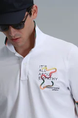 Kıng Smart Erkek Polo Tişört Beyaz