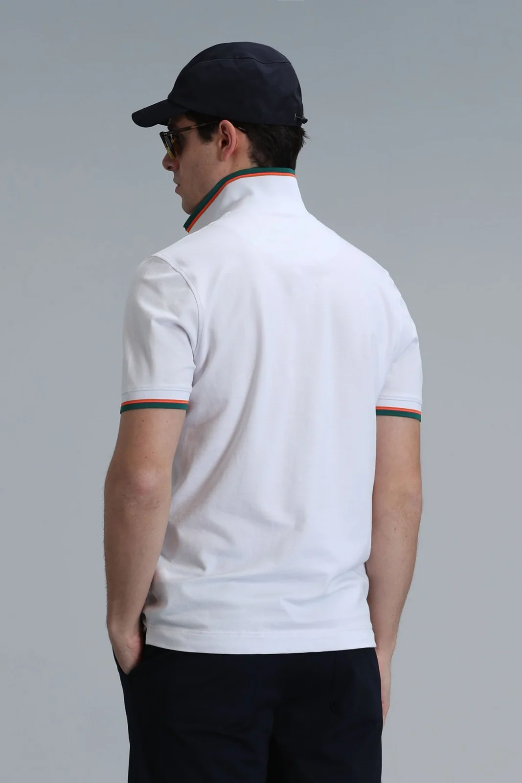 Kıng Smart Erkek Polo Tişört Beyaz